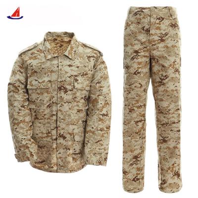 China Huacheng T/C 65/35 Breathable Army BDU Uniform Pencil Stalls Tactical BDU Uniform 2 Hip Pockets Wholesale Product for sale