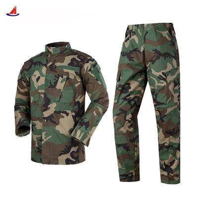 China Huacheng Breathable Camouflage Army Green ACU Camouflage Army Uniform Khaki Army Uniform for sale