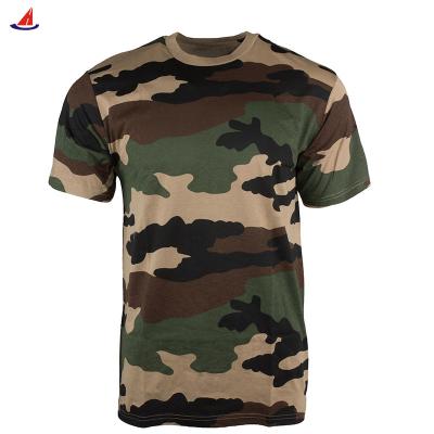 China Anti-Static Huacheng Custom Round Shirt Army T-shirt Army T-shirt Combat Military Shirt for sale