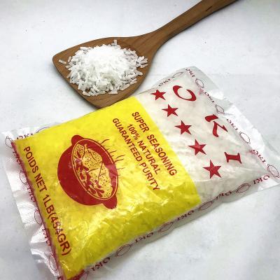 China Lowest Price HALAL Food Seasoning MSG with Salt Monosodium Glutamate for African Muslim Cooking 6-80mesh for sale