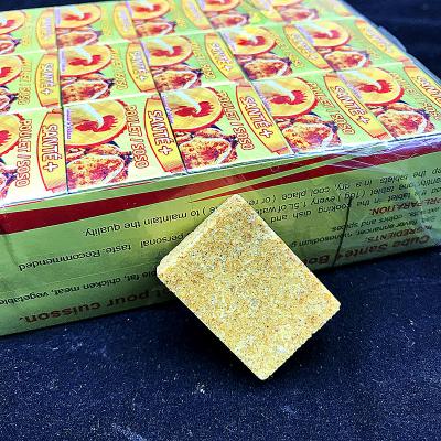 China Dry cube 4g 10g 12g in cube soup in seasoning of the preparation of chicken flavor for African Muslim cooking Halal for sale