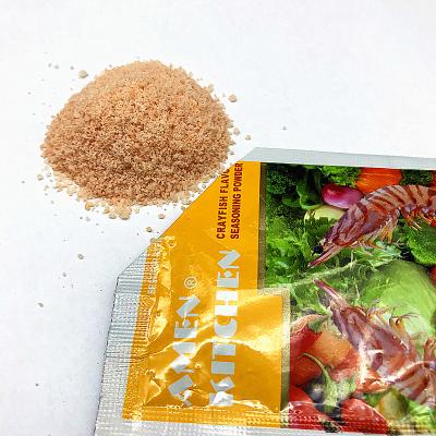 China 10g Sachet Beef Chicken Spice Mix Dried Shrimp Fried Seasoning Powder For Halal African Food Cooking for sale