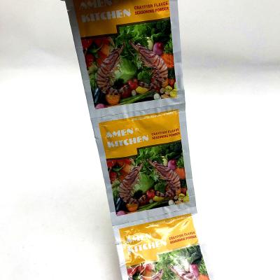 China Manufacture Bulk Dry Spices and Seasonings Tasty Cube Halal Chicken Powder Sachet for sale