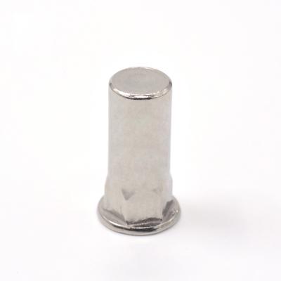 China Stainless Steel Factory China Produces Stainless Steel Half Hexagon Closed Rivet Nuts for sale