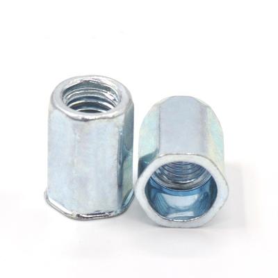 China Factory Wholesale Price Custom Color Countersunk Head Hex Rivet Nuts Full Steel for sale