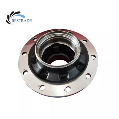 China High Quality Used Axle Parts American Type 10 Holes Hot Sale Truck Trailer Axle Holes Wheel Hub For Semi Trailer for sale