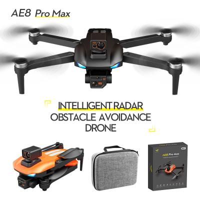 China New AE8 pro Max Drone 8K HD Dual Cameras 2022 Mode Headless Foldable RC FPV GPS Quadcopter UAV Boy Toys 5G WIFI 360 Degree Obstacle Avoidance for sale