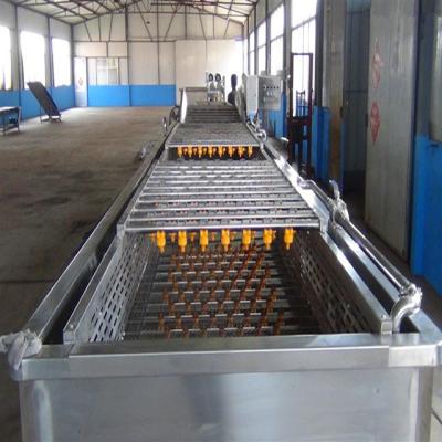 China Heat Resistant Potato Fruit And Vegetable Cleaner / Seal Washing Machine for sale