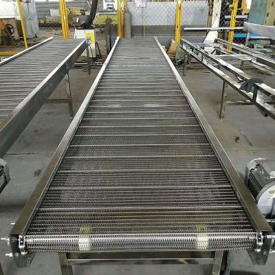 China Plain Weave Factory Price Chain Link Stainless Steel Wire Mesh Belt Conveyor Or Food Conveyor Belt for sale