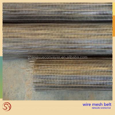 China Balanced Plain Weave Factory Price Stainless Steel Compound Conveyor Belt for sale