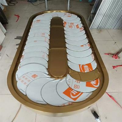 China High Heat Resistant Stable Automatic Sushi Conveyor Belt / Flat Belt Conveyor for sale