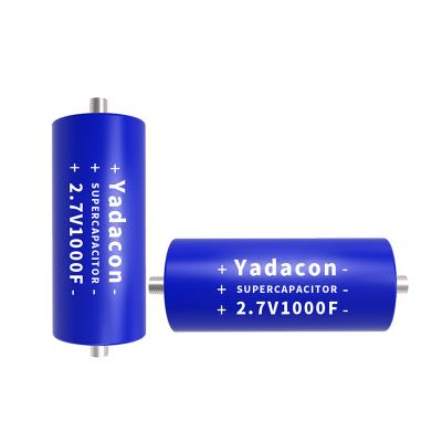 China Good Quality 2.7V1000F Safety Original Super Capacitor Super Capacitor Original Manufacturer 2.7 Volt Super Capacitor for sale