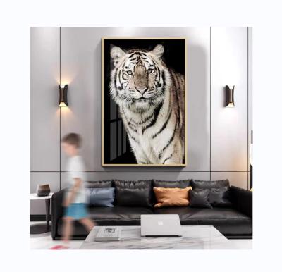 China Modern Hot Selling Porcelain Crystal Wall Painting Living Room Decorative Painting for sale