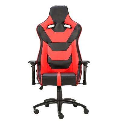 China Other Adjustable Armrest 4D Fabric Set Racing Chair Swivel With Black Metal Base for sale