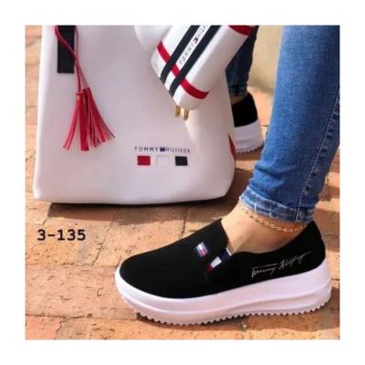 China Flat Top Sale Guaranteed Quality Stocklot Custom Flat Ladies Woman Shoe Summer for sale