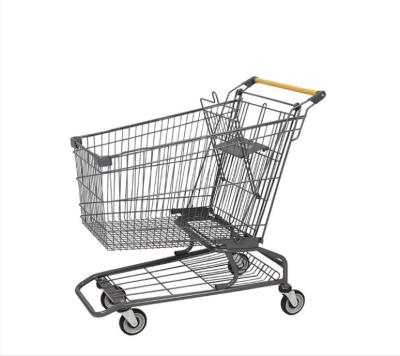 China 100% Eco-friendly High Quality 100% Eco-friendly Amerian Metal Shopping Cart Shopping Carts for sale