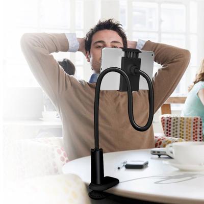 China Universal 360 Adjustable Lazy Bed Phone Tablet Bracket Mobile Phone Holder Rotating Desk Mount for sale