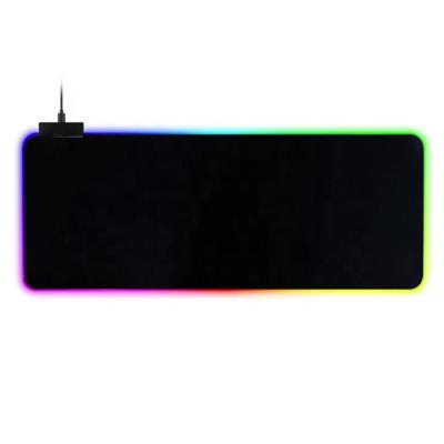 China HX HEATER Customized RGB Wireless Fill Soft Surface Led Light Backlit Rubber Gaming Mouse Pad for sale