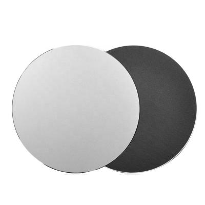 China HX HEX Metal Round Aluminum Desk Gaming Bean Bag Chair Mouse Pad for sale