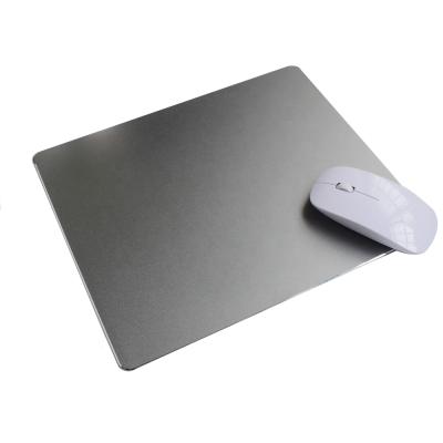 China Large Computer PASSIONATE Mouse Mat Laptop Gaming Mousepad Waterproof Aluminum Metal Gaming Mouse Pad for MackBook for sale