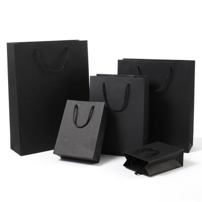 China Materials OEM Logo Paper Bags / Recycled High Quality Custom Shopping Bags Low MOQ for sale