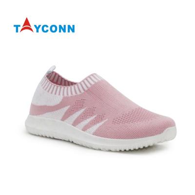 China Knitted Lightweight Women's Socks Breathable Sneakers Fashion Trend Tenis Femininos New Design Ladies Women Running Shoes for sale