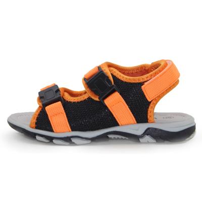 China Round Kids Open-Toed Sandal Summer Leather Boy Sports Sandals For Kids for sale