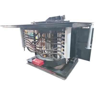 China Factory 500kg Electric Induction Melting Furnace Machine For Scrap Iron Melting for sale