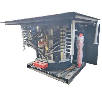 Cina Steel Furnace 1T 2T 3T Scrap Cast Iron Steel Iron Recycling Electric Furnace Furnace Melting Casting Machine in vendita