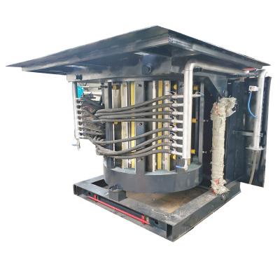 China 2T 660V Parallel Aluminum Inverter 1500KW Casting Electric Melting Furnace for sale