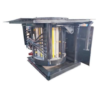 China Copper Brass Bronze Intermediate Frequency Casting Electric Melting Induction Furnace for sale