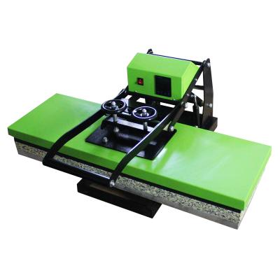 China Hotels Manual Operate 30x100cm Large Format Vacuum Heat Thong Clamshell Heat Press Machine for sale