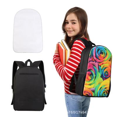 China 16 Inch DIY Sublimation DIY Backpack Blank School Bag Laptop Laptop Heat Transfer Printed Backpacks for sale