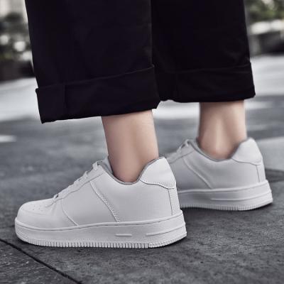 China Fashion Trend Custom Logo Air Sport Sneaker White Black Shoes Waterproof Basketball Sports Leather Shoes For Man for sale