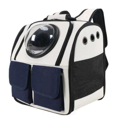 China Pet Backpack Dog Puppy Breathable Cat Bag Transport Pet Carrier Backpack For Cat Dog for sale