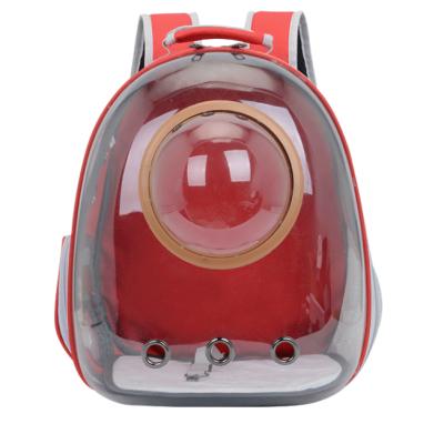 China Breathable Pet Backpack, Cat Dog Pet Carrier, Wholesale Transparent Breathable Space Capsule Pet Backpack Bag Pet Carrier for sale