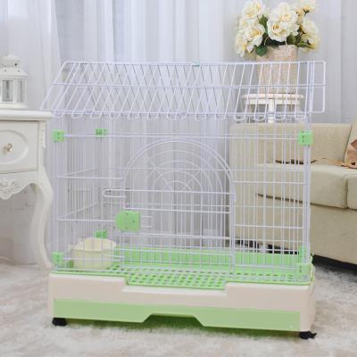 China Durable Breathable Metal Standard Foldable Dog Cage Carriers For Dog Cats Rabbits Small Animals for sale