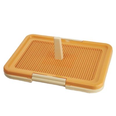 China Sustainable New Design Custom High Quality Dog Pet Toilet Tray for sale