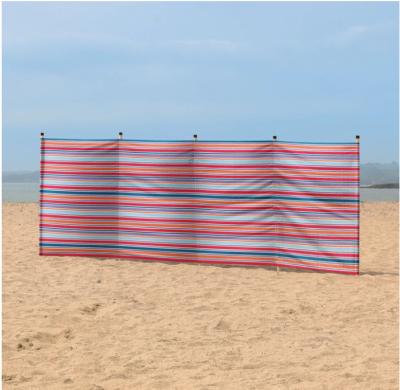 China Outdoor Camping 15ft, 17ft, Outdoor Camping Wind Curtain Beach Privacy Screen /beach Wind Rising Screen for sale