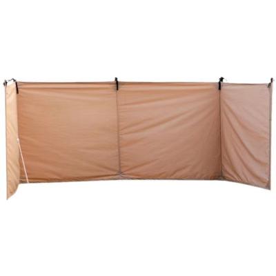 China Outdoor Camping Support Customized Cotton Wind Dust Barrier Outdoor Glamping Anorak Wind Screen for sale