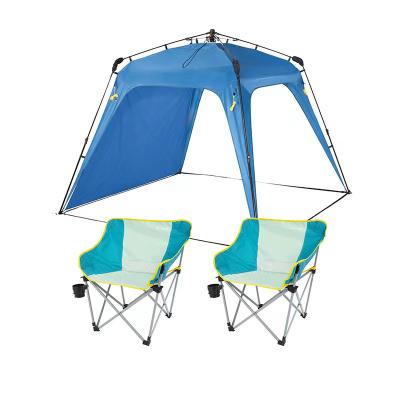 China Straight Tying Type New Velarium Folding Beach Sun Shade And Rain Fly Hammock Tarp Camping Tent With Canopy for sale