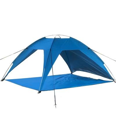 China Straight Tying Type Camping Velarium Folding Beach Sun Shade And Rain Fly Hammock Tarp Tent With Canopy for sale