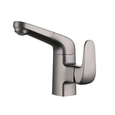 China Brass Metered Faucets Bathroom Faucet Basin Faucets Lower Gray Basin Faucets Gun for sale