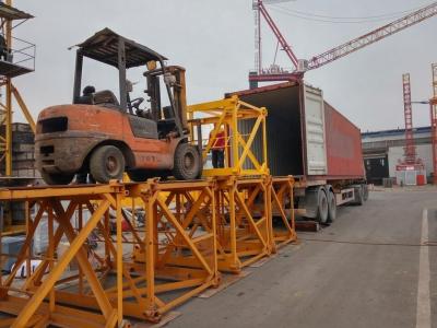 China China 3tons mini cranes 38m jib QTZ31.5-3808 small tower crane for sale