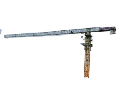 China 10tons P6020 Flat Top Tower Crane topless type with best price for sale