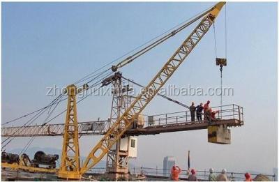 China 8t WD80 roof Derrick Tower Crane high quality for sale for sale