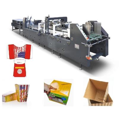 China 1100AS Small Corrugated Food Box Cardboard Folder Gluer Machine for sale