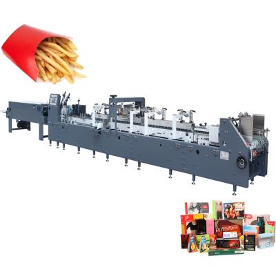 China Corrugated Food Rolam 650 AS-B E Groove And Cardboard Box Folding Gluer Machine for sale