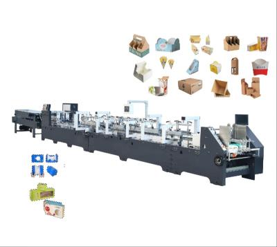 China Automatic Paper Food Rolam 1100CS Sheet Gluer Machine for sale