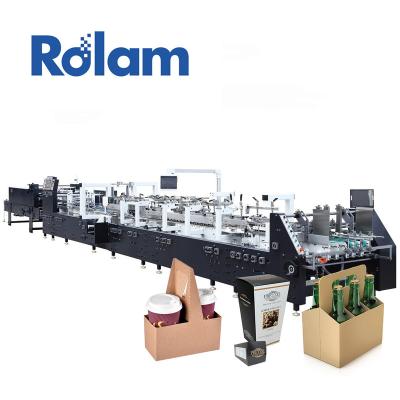 China food & Automatic Beverage Factory New LuoLan Egg Tray Corrugated Box Packaging Machine for sale